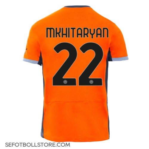 Inter Milan Henrikh Mkhitaryan #22 Replika Tredje Tröja 2023-24 Kortärmad